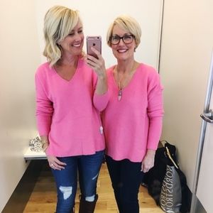 J. CREW Signature V Neck Cotton Sweater XS